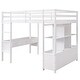 preview thumbnail 6 of 22, Full Loft Bed with Desk and Storage