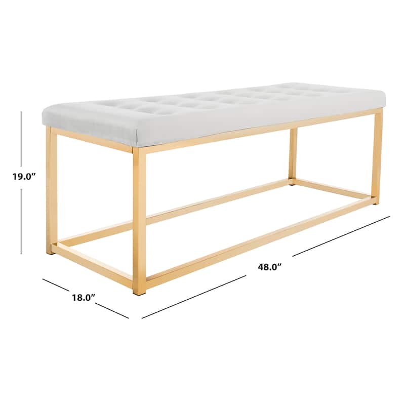 SAFAVIEH Nejla Bench - 48" x 18" x 19"