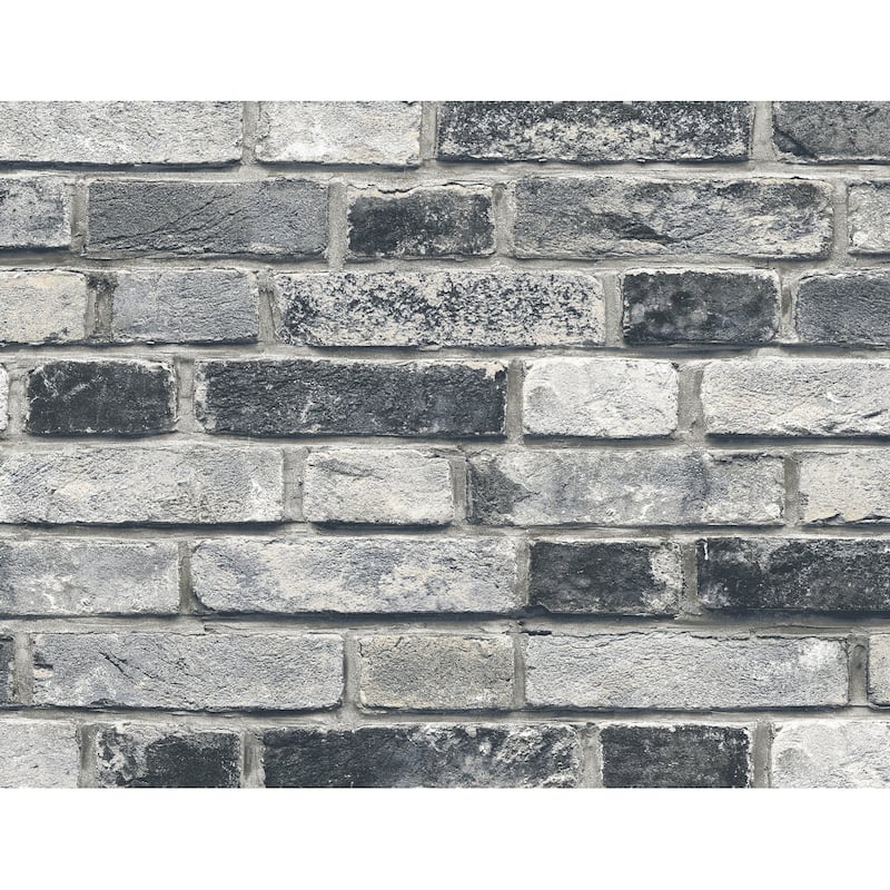 Seabrook Designs Colorful Faux Stone Unpasted Wallpaper