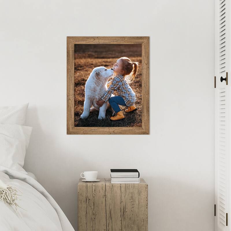 Owl Brown Narrow Framed Picture Frame, Photo Frame