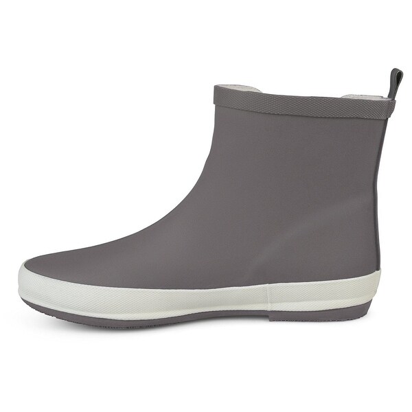 solid color rain boots