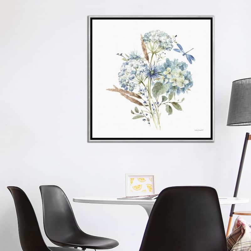 iCanvas "Bohemian Blue VIA" by Lisa Audit Framed