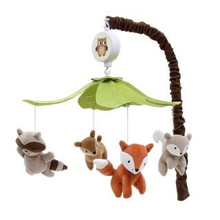 Mobiles Find Great Nursery Decor Deals Ping At Lambs Ivy Multicolor Woodland Tales Musical Baby Crib Mobile