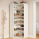 preview thumbnail 17 of 19, 9-Tier Corner Shoe Rack for 40-45 Pairs of Shoes, Freestanding Shoe Cabinet