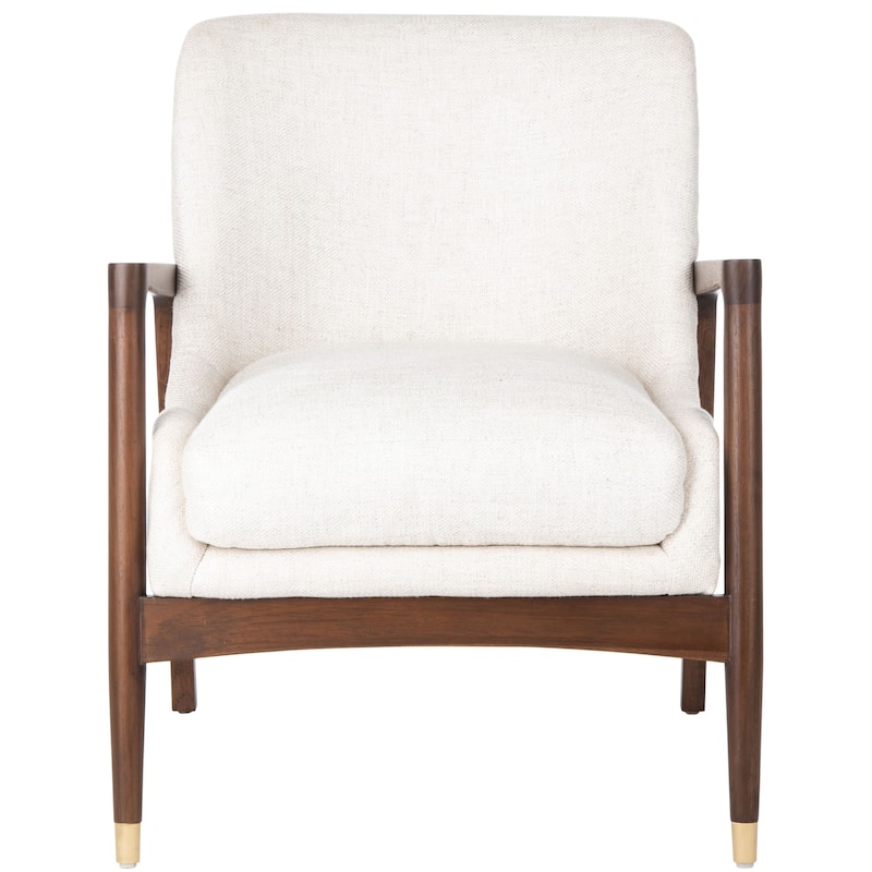 SAFAVIEH Couture Aila Mid-Century Accent Chair - 27.2" W x 29.5" L x 32.3" H - 27Wx29Dx32H