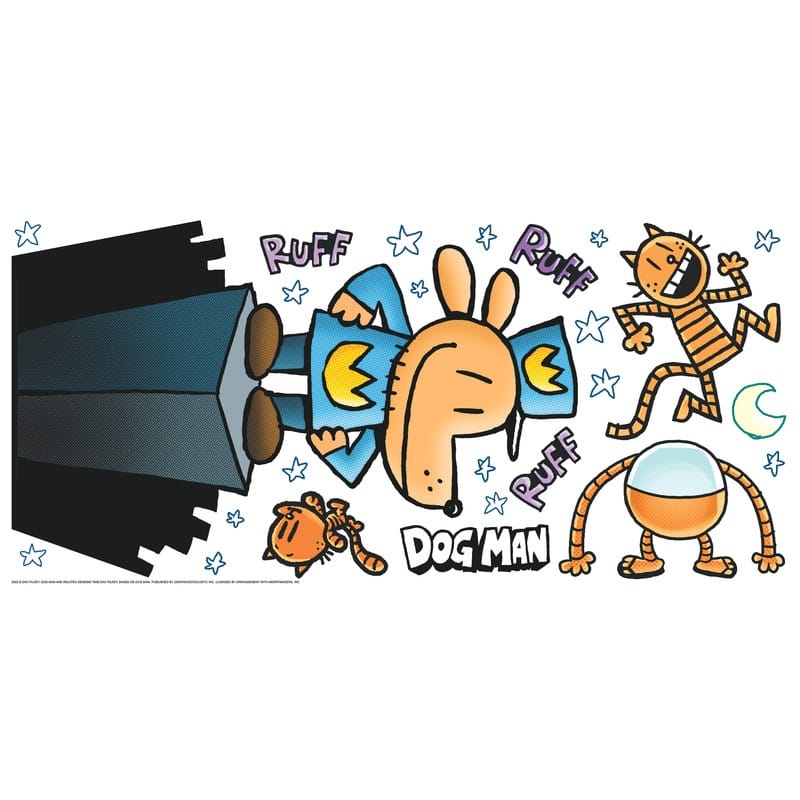 Dogman Giant Peel and Stick Wall Decals by RoomMates