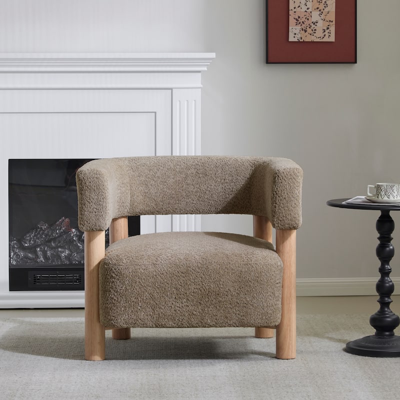 Christopher Knight Home - James Living Room Fabric Accent Chair