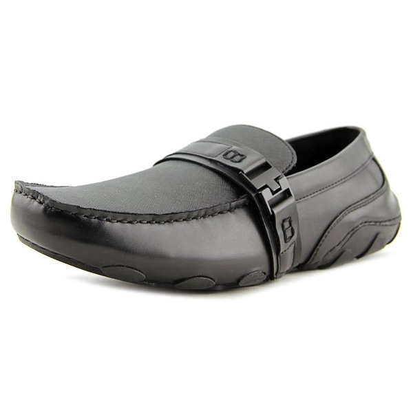 Men/'s Shoes Kenneth Cole New York Well Polished Leather Loafers Black *New*