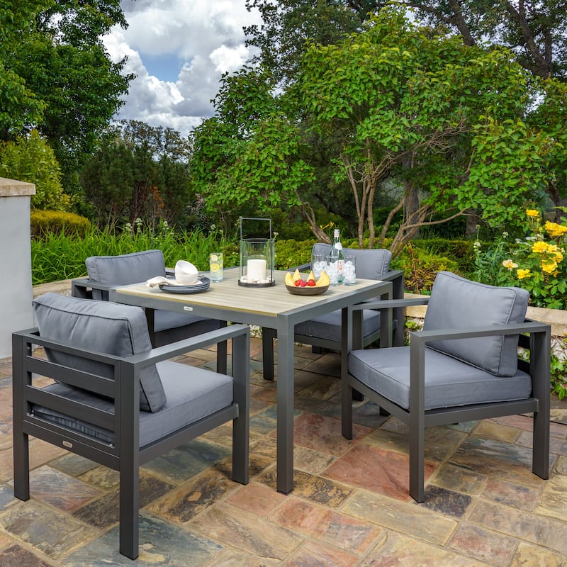 Lakeview Aluminum Outdoor Dining Set (5-Piece)