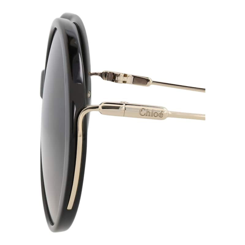 Chloé Round-Frame Recycled Acetate Sunglasses