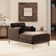 preview thumbnail 27 of 30, Knox 65" Modern Farmhouse Performance Velvet Chaise Lounge Chair