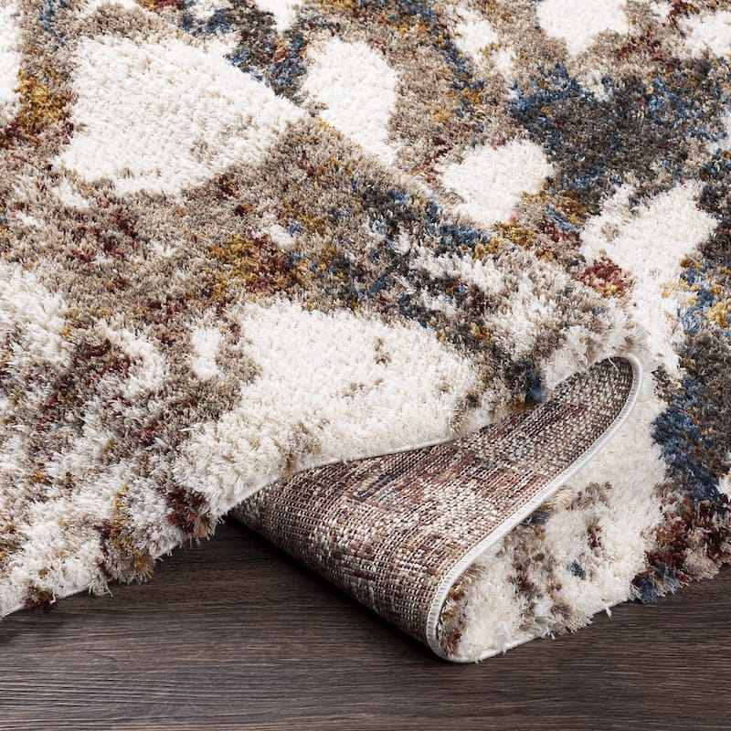 Livabliss Celestial Shag Bohemian & Eclectic Area Rug