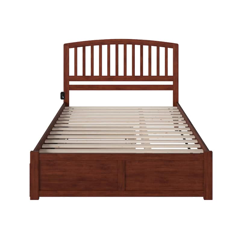 Richmond King Platform Bed with Twin XL Trundle