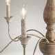 preview thumbnail 10 of 11, Farmhouse 6-Light Wood French Country Chandelier for Dining Room Bedroom