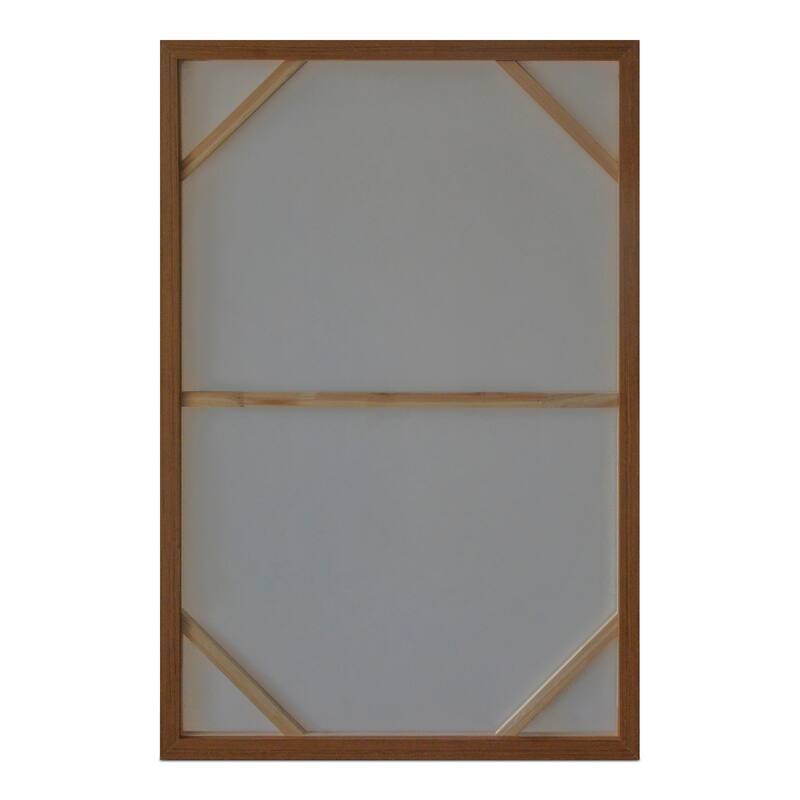 NADAAL STUDIOS Miren Framed Painting, Abstract Acrylic on Canvas with Solid Wood Frame