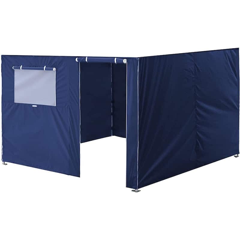 Aeocia Full Zippered Walls for 10x10 Easy Pop Up Canopy Tent 4 Sidewalls ONLY