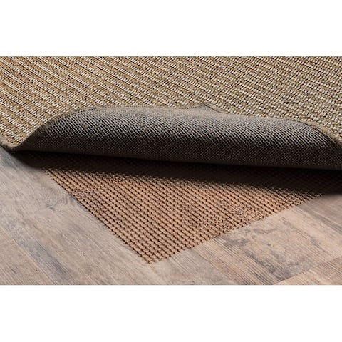 Darya Home Outdoor Quick-Dry Non-Slip Rug Pad - Brown
