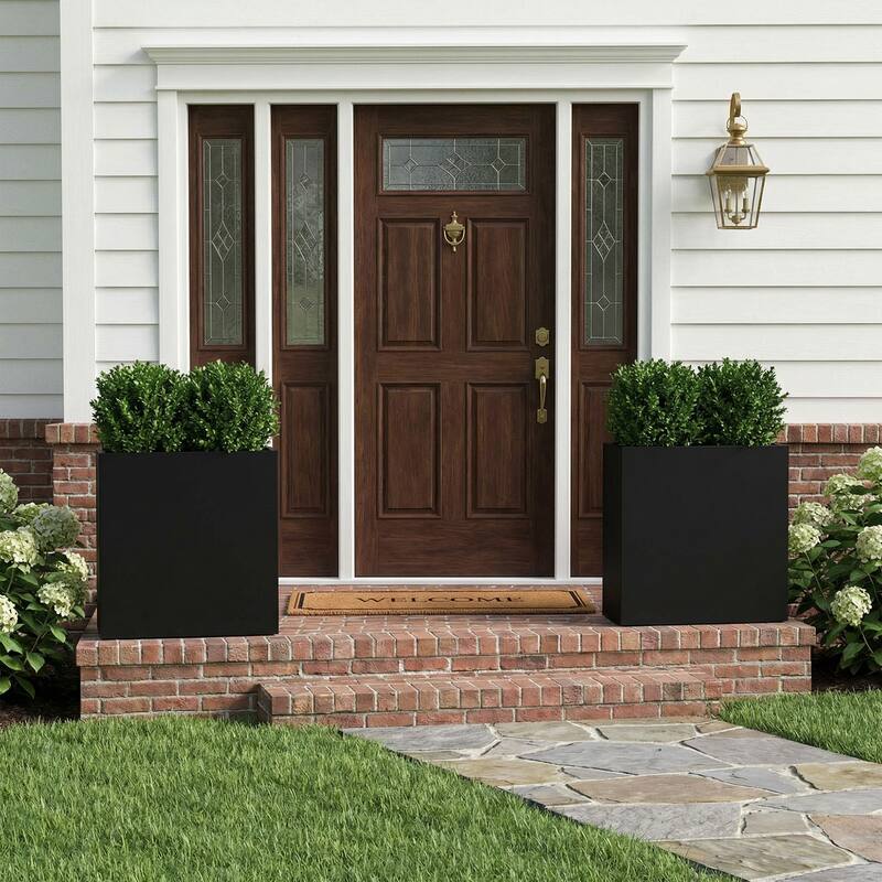 Metal Planters for Outdoor Plants Planter Box