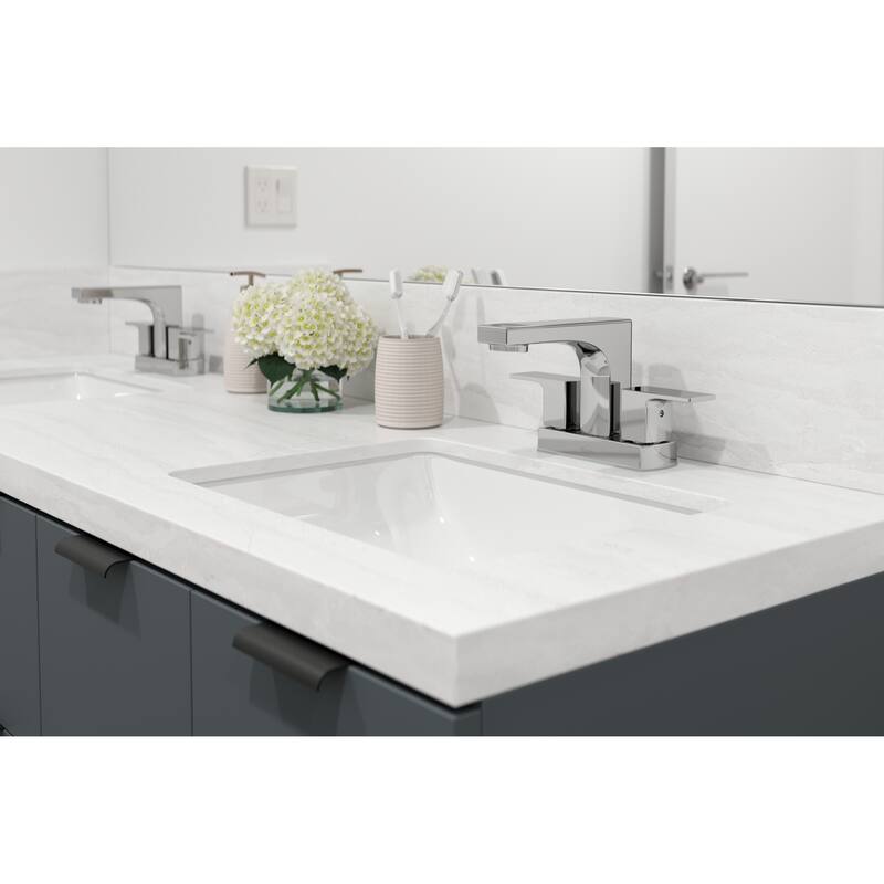 Pfister LG48-PFM0 Pfirst Modern 1.2 GPM Centerset Bathroom Faucet