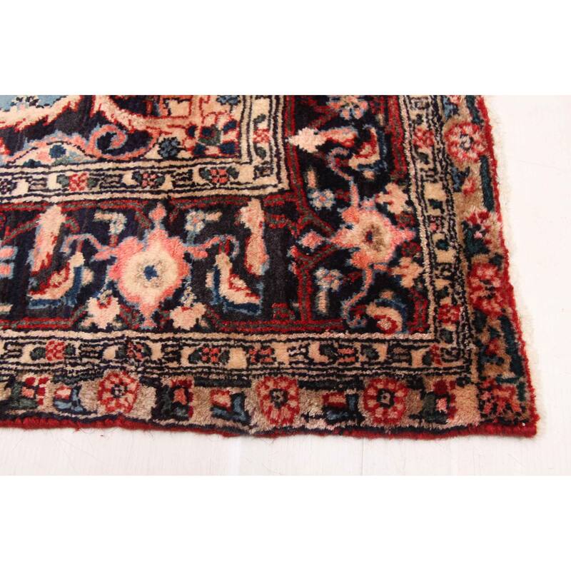 ECARPETGALLERY Hand-knotted Anatolian Red Wool Rug - 5'1 x 9'1