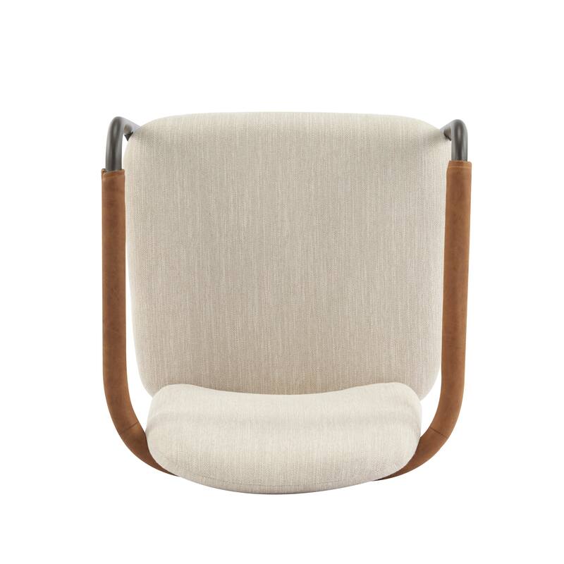 Upholstered Arm Chair Dining Chairs (Set of 2)