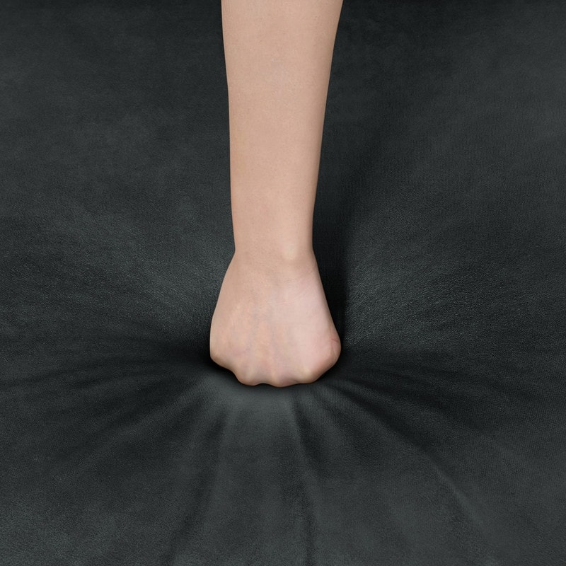 Spruce & Spring Ezra 89" Modern High Back Living Room Sofa with USB & Cup Holders