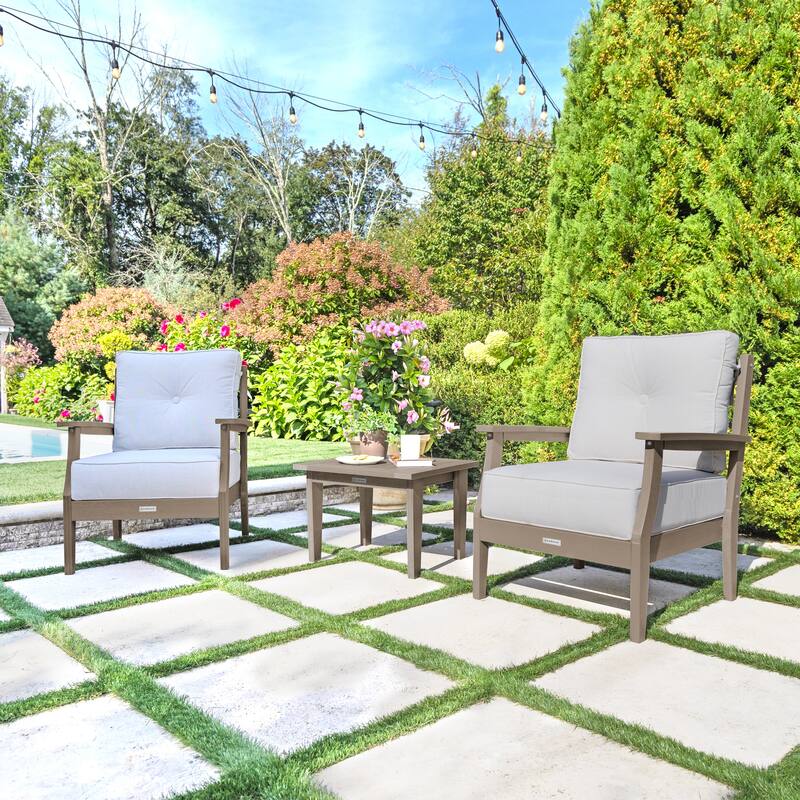 HIGHWOOD Lehigh 3-Piece Deep Seating Chair Set