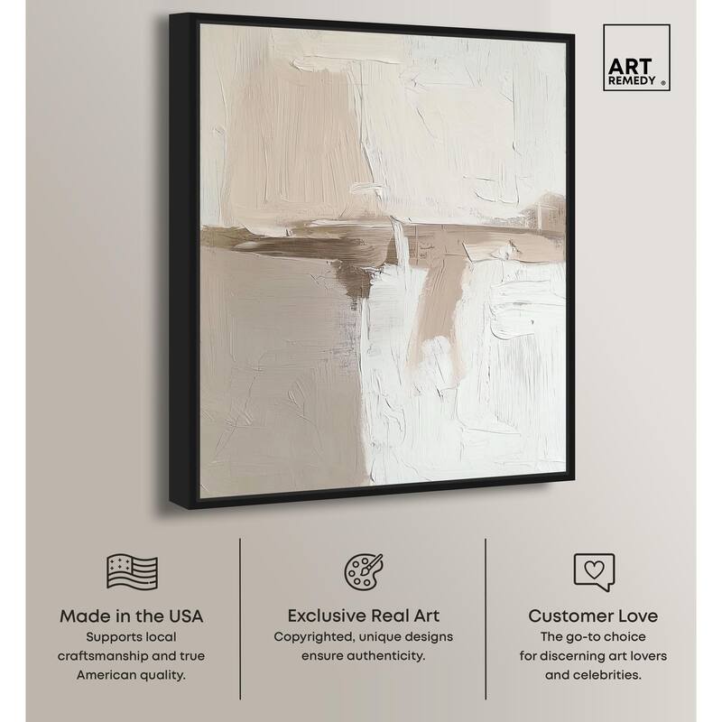 Sandstone Impressions Canvas by Art Remedy
