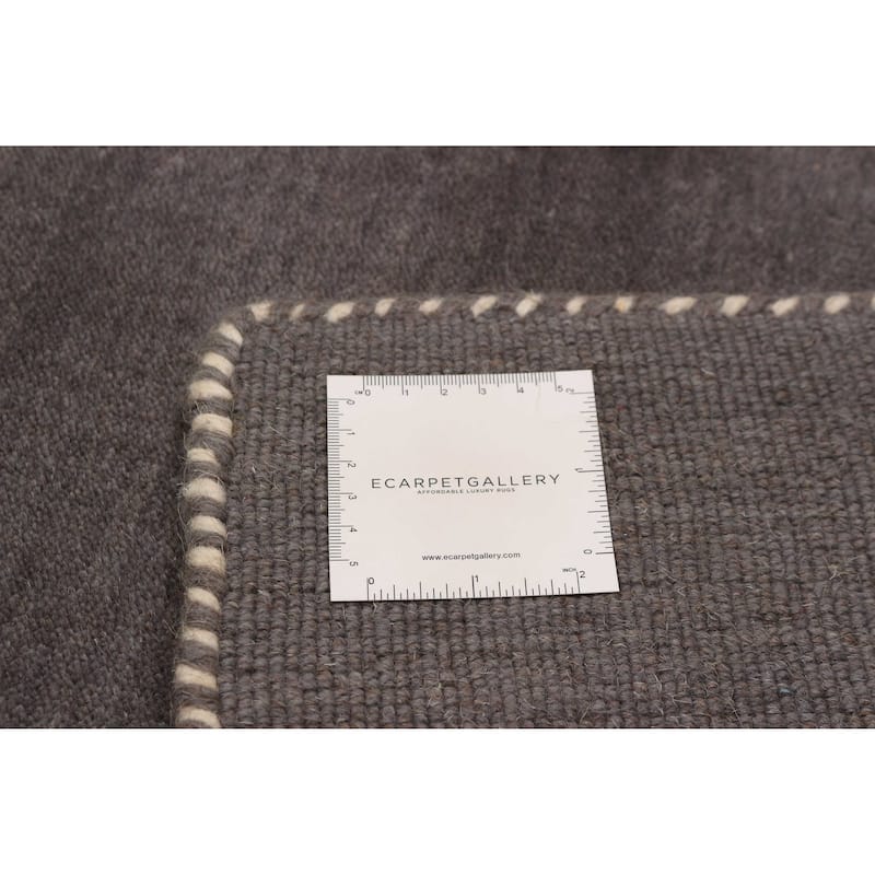 Kashkuli Gabbeh Grey Rug 7'9" x 11'0" - 7'9 x 11'0