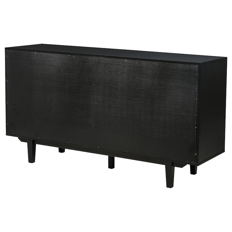 Middleton 4-door Sideboard Server with Dual Drawers - 66.25" x 18" x 36.25"