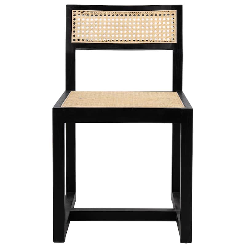 SAFAVIEH Yvonne Cane Dining Chair - 22.2" x 17.5" x 30.7" - 22Wx18Dx31H