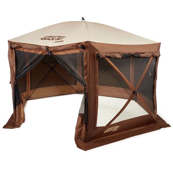 CLAM Quickset Pavilion 12.5' Portable Outdoor Gazebo Canopy Tent