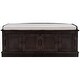 preview thumbnail 19 of 28, Merax 4 Doors Storage Bench with Adjustable Shelves and Removable Cushion