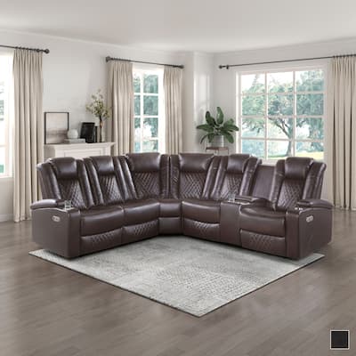 Carlisle Power Reclining Sectional Sofa