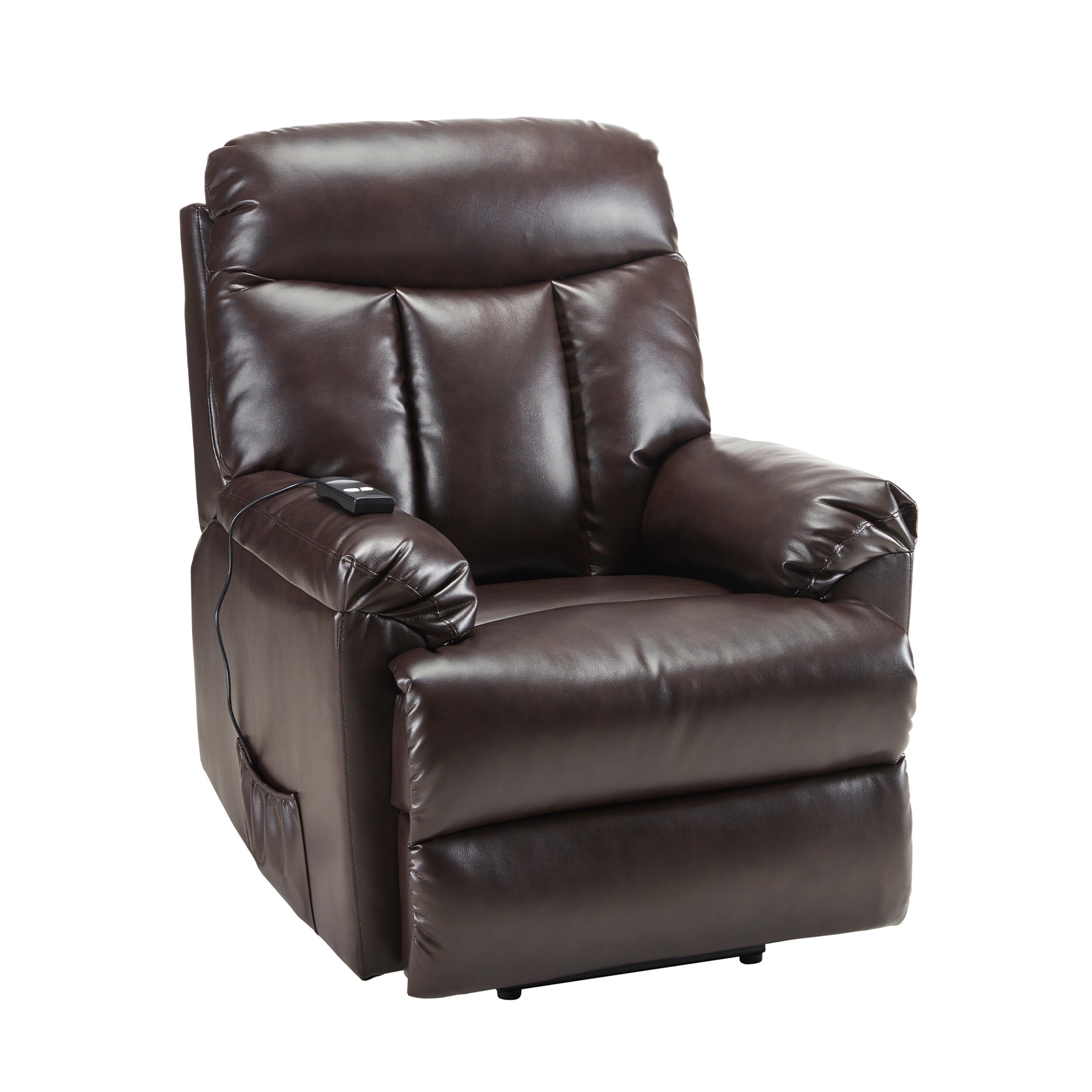 Jerome PU Leather Upholstered Power Lift Recliner Chair