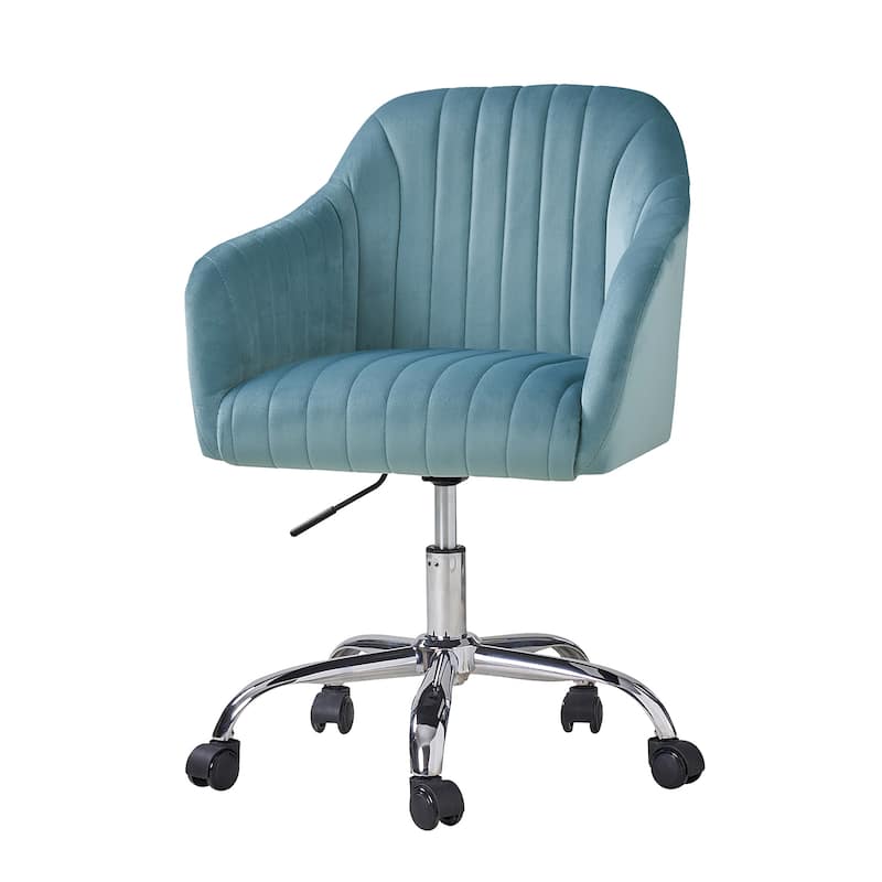 Gerhard Modern Velvet Task Chair - 360 Degree Swivel by HULALA HOME