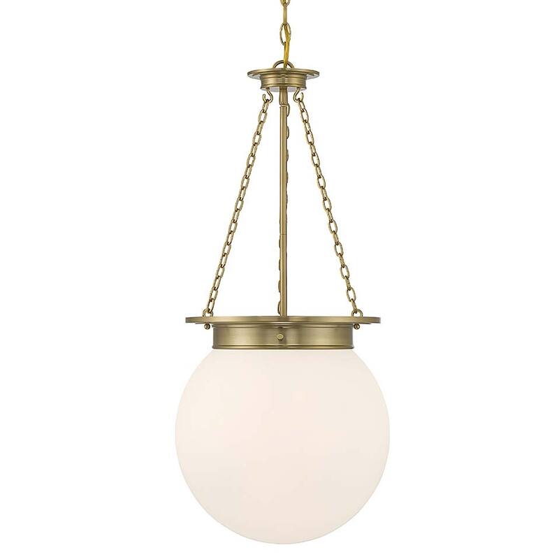 Savoy House 7-3901-3 Manor 3 Light 14" Wide Pendant - Warm Brass