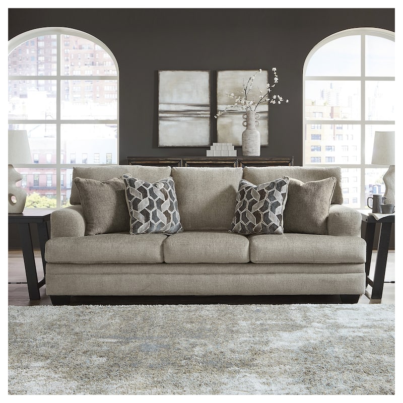 Signature Design by Ashley Stonemeade Sofa - 92" W x 41" D x 39" H - Taupe