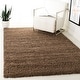 preview thumbnail 118 of 197, SAFAVIEH Laguna Shag Verdiana Solid Color 2-inch Thick Rug. 3' x 5' - Taupe - Rectangle