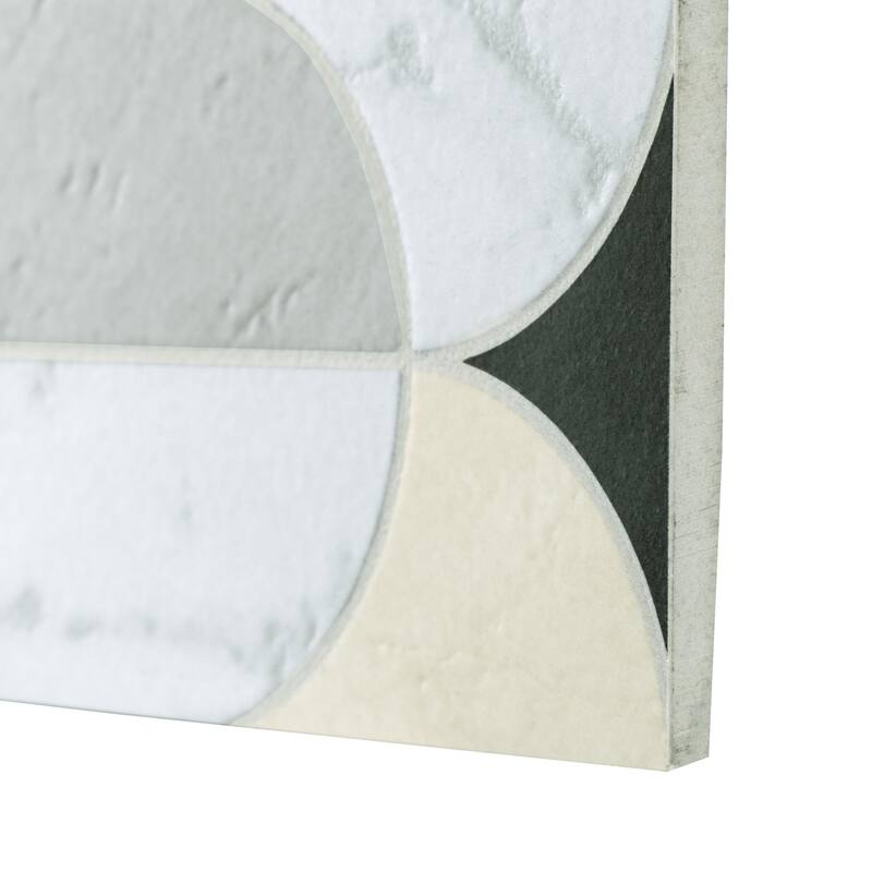 Merola Tile Reve Ovales Deco 23-1/2" x 47-1/8" Porcelain Floor and Wall Tile