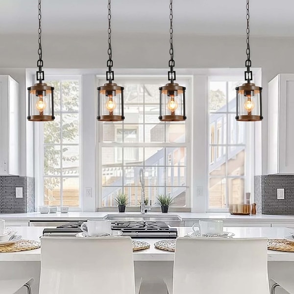The Gray Barn Horse Hollow 1-light Rustic Pendant Lighting Fixture. Opens flyout.