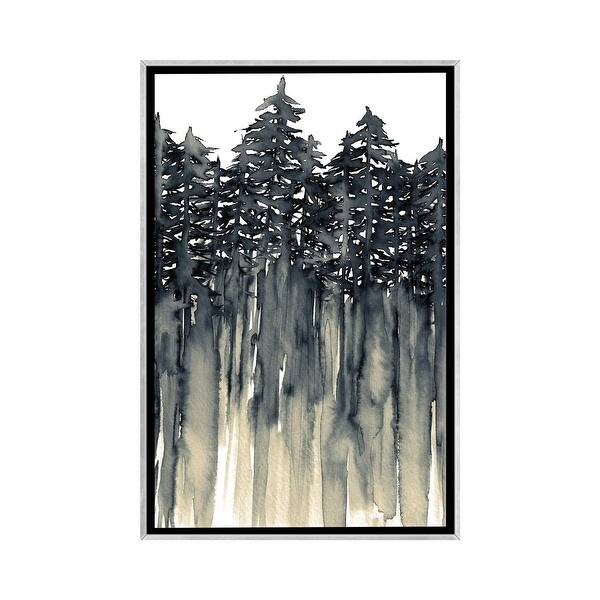 slide 2 of 15, iCanvas "Forest Through The Trees II" by Julia Di Sano Framed Silver - 40x26