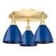 Option Blue / Satin Gold