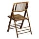 preview thumbnail 11 of 12, Bamboo Wood Event Folding Chairs (Set of 4)