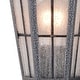 preview thumbnail 6 of 5, VAXCEL York Textured Pewter Motion Sensor Dusk to Dawn Traditional Outdoor Wall Light with Clear Glass