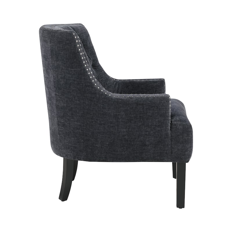 Lorenzi Upholstered Button-tufted Accent Chair