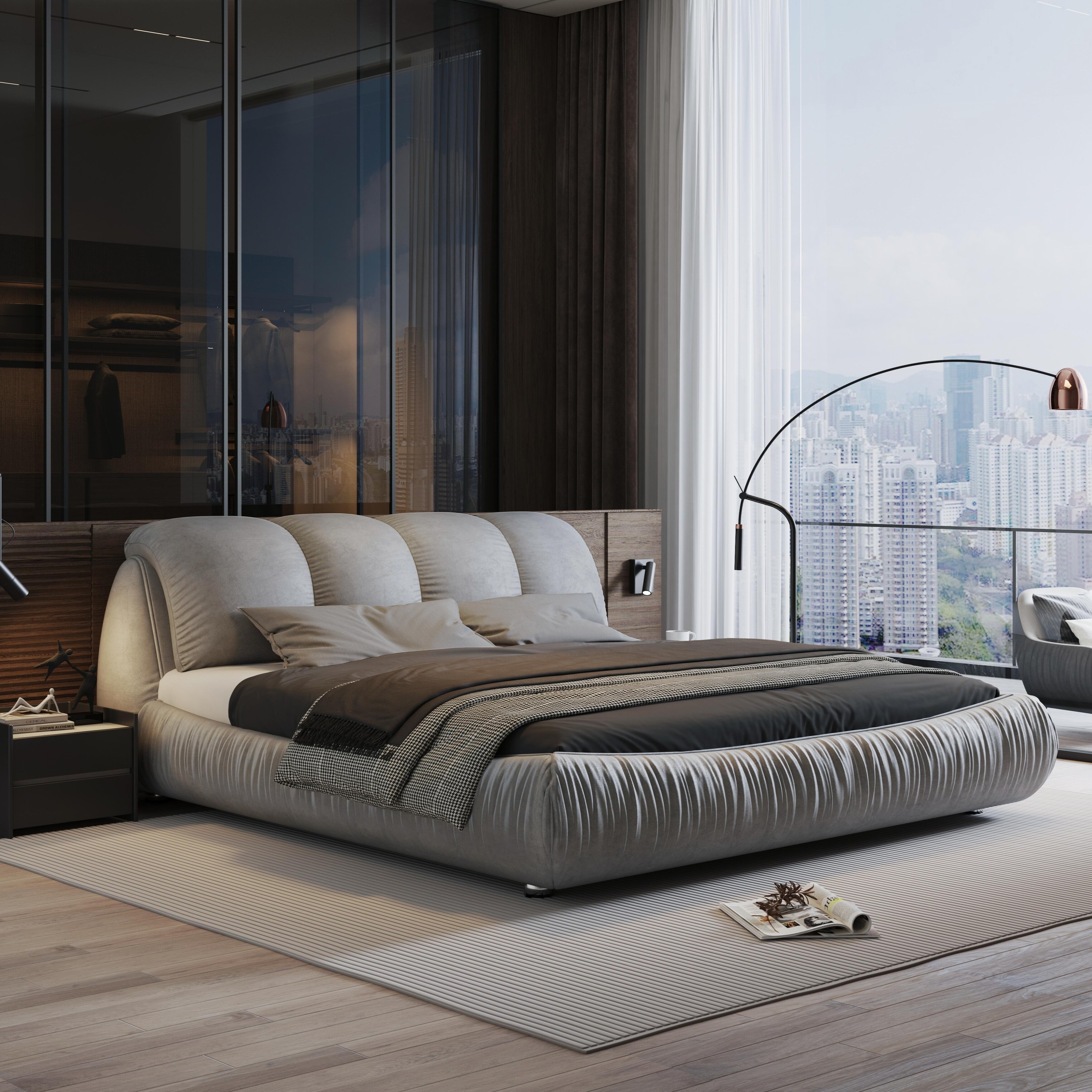 King bed slats with legs sales
