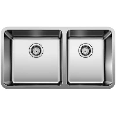Blanco Formera 33" Undermount Double Basin Stainless Steel Kitchen
