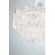 preview thumbnail 4 of 9, Crystorama Lighting Group ADD-306-CL Addis 6 Light 20" Wide Waterfall