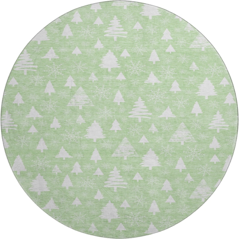 Premium Washable Super Soft Christmas Tree Mayfield Rug